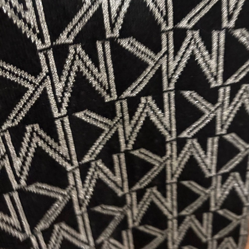 Michael Kors Monochrome Logo Scarf - Picture 8 of 9